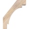 Ekena Millwork 5 1/2"W x 16"D x 20"H Merced Smooth Knee Brace, Douglas Fir BRC06X16X20MRC00SDF - alternate 4